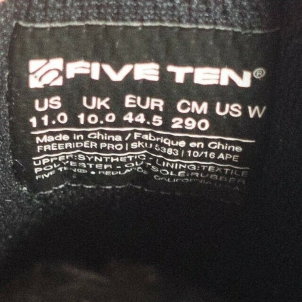 Five Ten Freerider Pro Flat MTB Mountain Bike Shoe - Picture 8 of 8